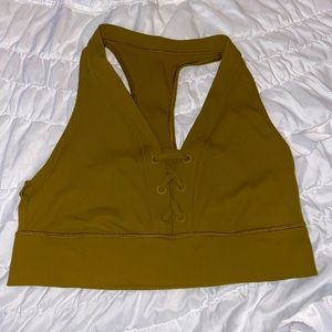 Aerie Ribbed Seamless Sports Bra